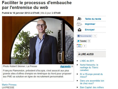 Faciliter le processus d'embauche par l'entremise du Web