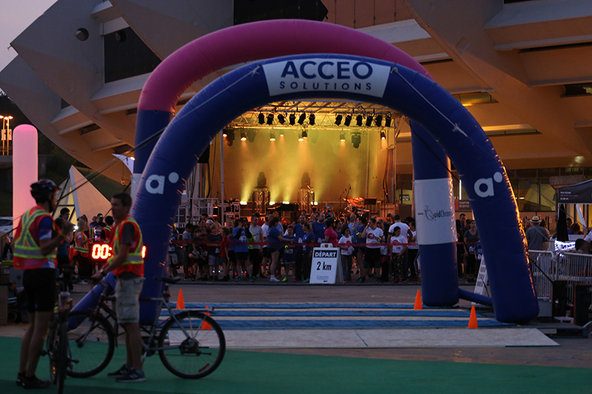 Course nocturne ACCEO